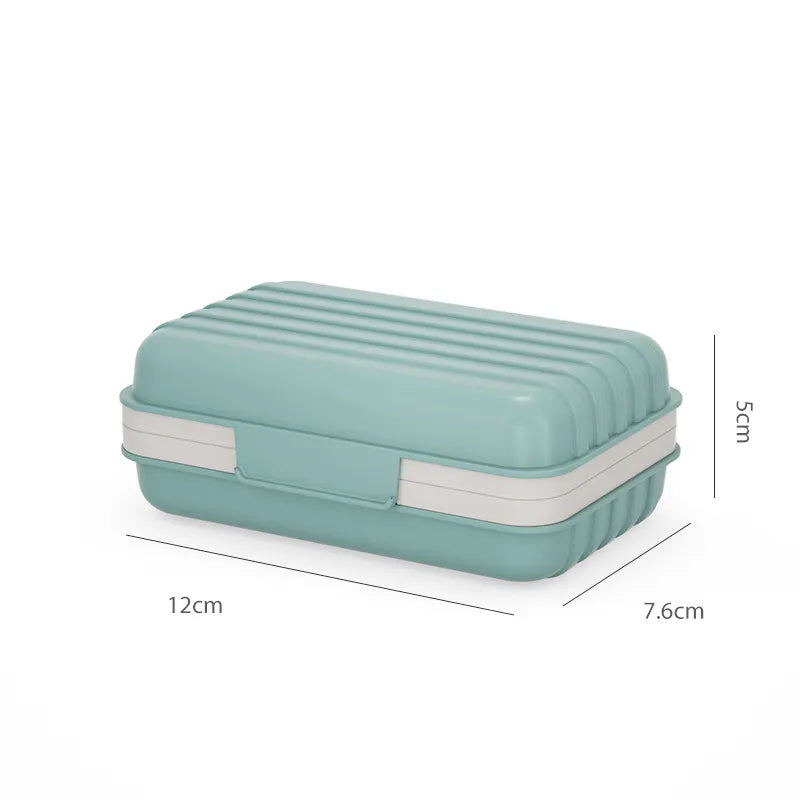 Creative And Portable Thickened Soap Box With Lid