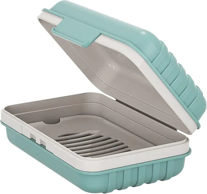 Creative And Portable Thickened Soap Box With Lid