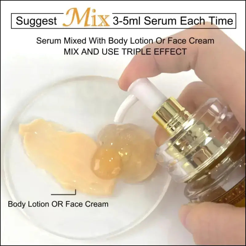 AILKE Skin Whitening Face Serum with Organic Collagen - Spot Reduction Moisturizing Lightening and Even Tone Body
