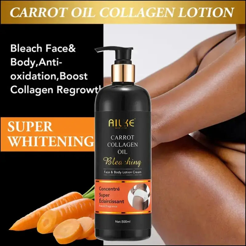 AILKE Skin Whitening Face Serum with Organic Collagen - Spot Reduction Moisturizing Lightening and Even Tone Body