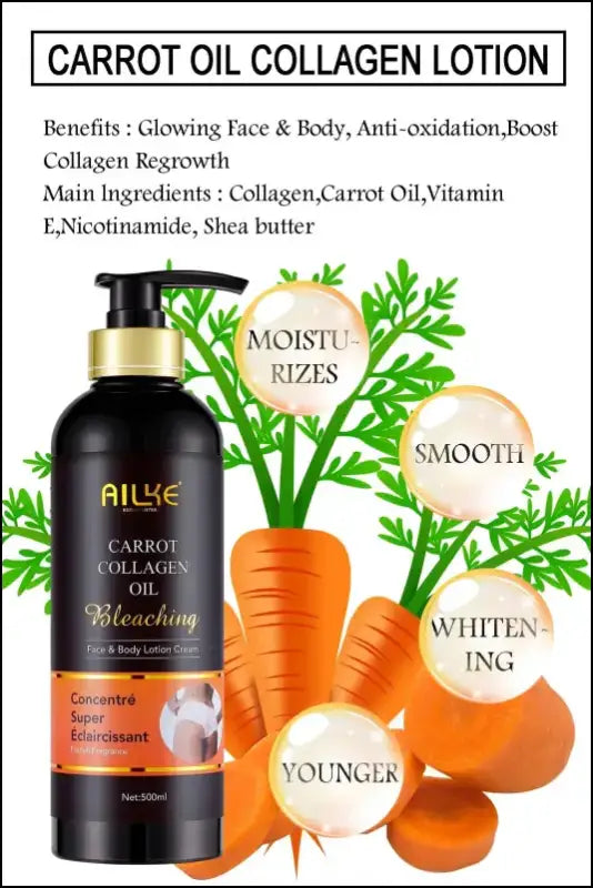 AILKE Skin Whitening Face Serum with Organic Collagen - Spot Reduction Moisturizing Lightening and Even Tone Body