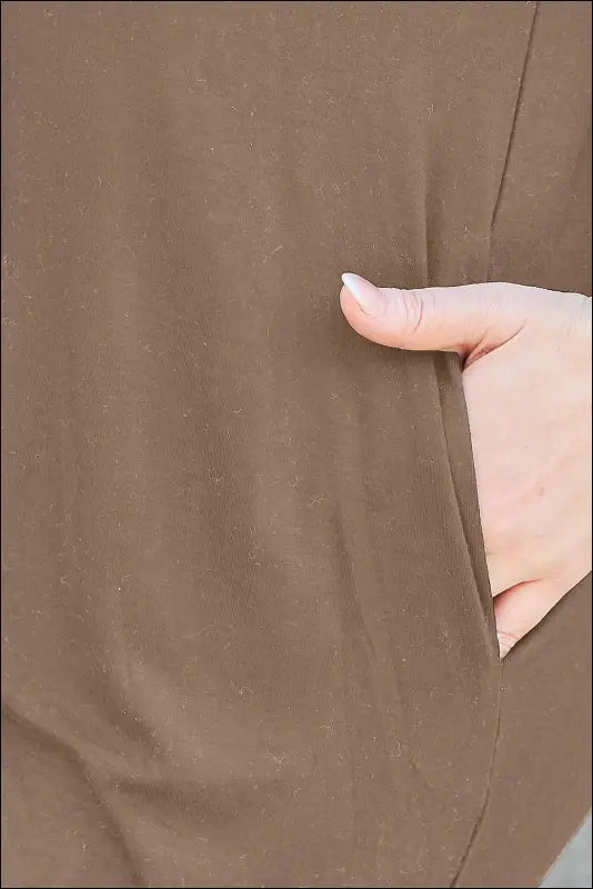 Basic Bae Full Size Round Neck Short Sleeve Dress with Pockets