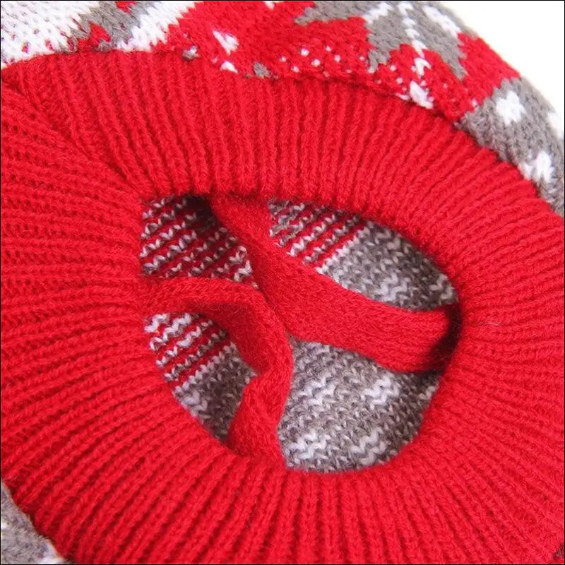 Cute Cat Sweater Costume - Winter Warm Pet Clothes for Cats Sphynx Pullover Cozy Apparel Gatos & Mascotas