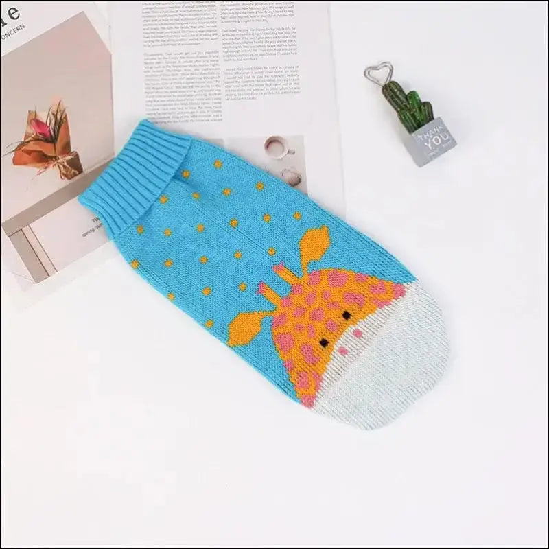 Cute Cat Sweater Costume - Winter Warm Pet Clothes for Cats Sphynx Pullover Cozy Apparel Gatos & Mascotas