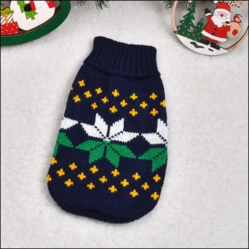 Cute Cat Sweater Costume - Winter Warm Pet Clothes for Cats Sphynx Pullover Cozy Apparel Gatos & Mascotas