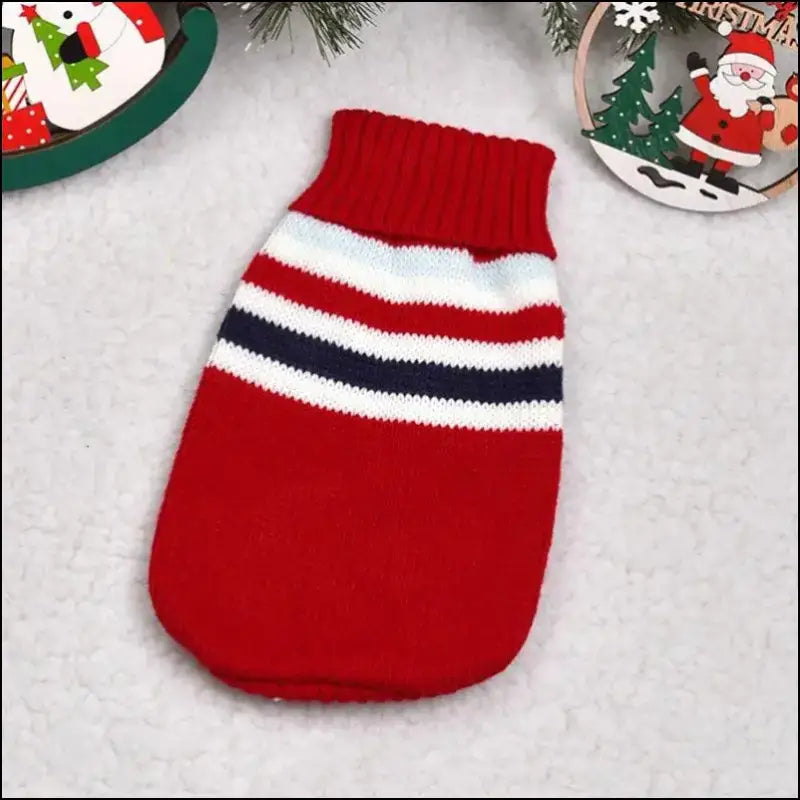 Cute Cat Sweater Costume - Winter Warm Pet Clothes for Cats Sphynx Pullover Cozy Apparel Gatos & Mascotas