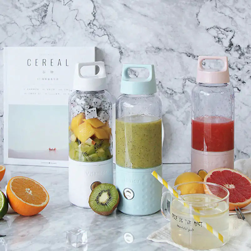 Power Juicer With USB Make Unique Sweet Blends Safely and Quickly HSM
