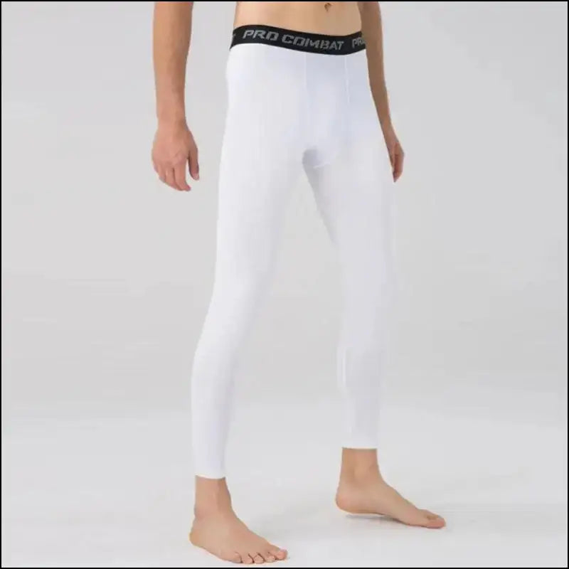 Men’s Compression Pants Tights - Cool Dry Leggings Sports Baselayer Running for Athletic Workouts & Active Shorts