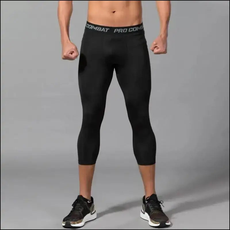 Men’s Compression Pants Tights - Cool Dry Leggings Sports Baselayer Running for Athletic Workouts & Active Shorts