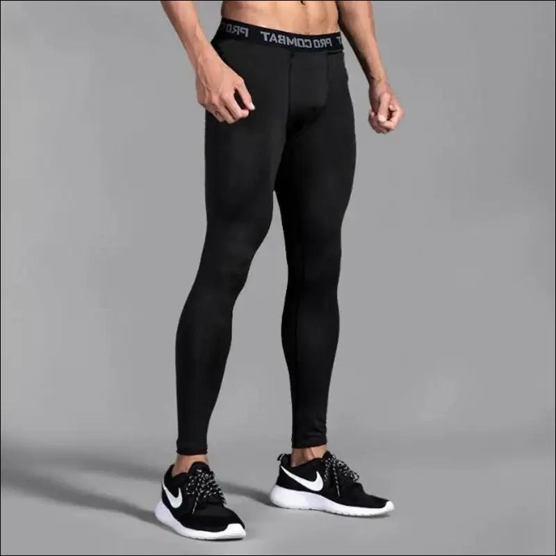 Men’s Compression Pants Tights - Cool Dry Leggings Sports Baselayer Running for Athletic Workouts & Active Shorts