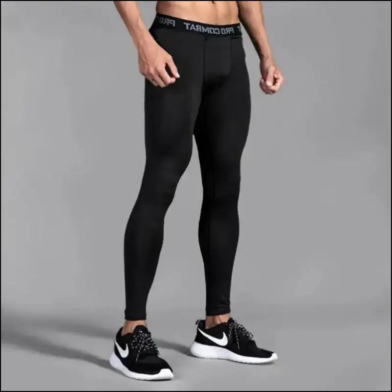 Men’s Compression Pants Tights - Cool Dry Leggings Sports Baselayer Running for Athletic Workouts & Active Shorts