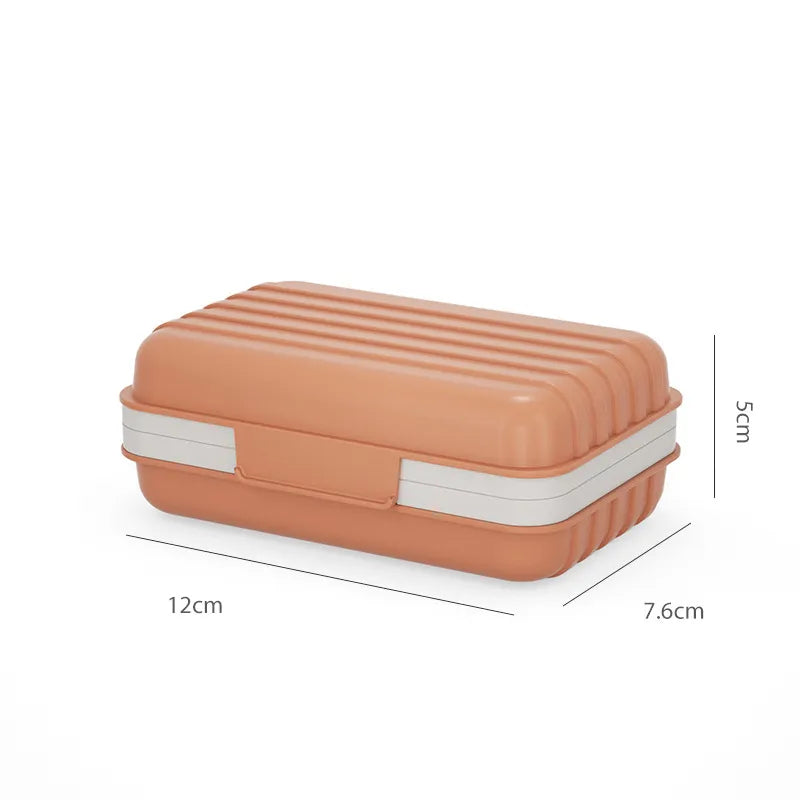 Creative And Portable Thickened Soap Box With Lid
