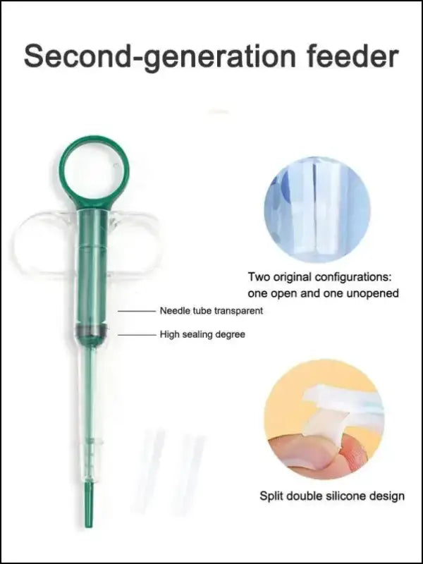 Pet Propulsive Silicone Drug Feeder for Dogs & Cats - Easy-to-Use Tablet Liquid Medicine Dispenser Safe Reusable