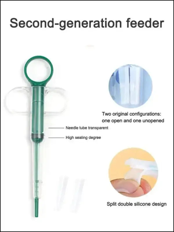 Pet Propulsive Silicone Drug Feeder for Dogs & Cats - Easy-to-Use Tablet Liquid Medicine Dispenser Safe Reusable
