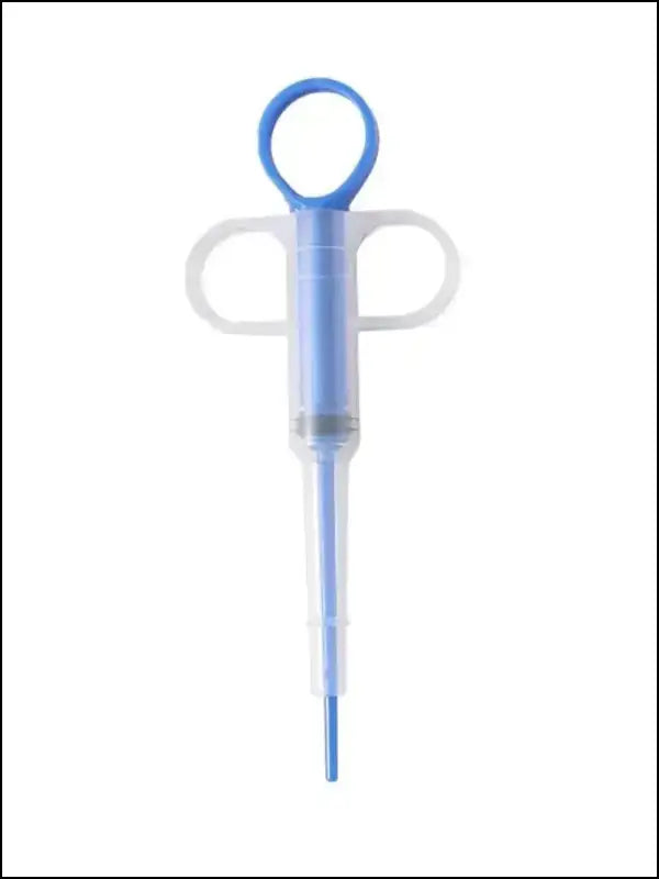 Pet Propulsive Silicone Drug Feeder for Dogs & Cats - Easy-to-Use Tablet Liquid Medicine Dispenser Safe Reusable - Blue