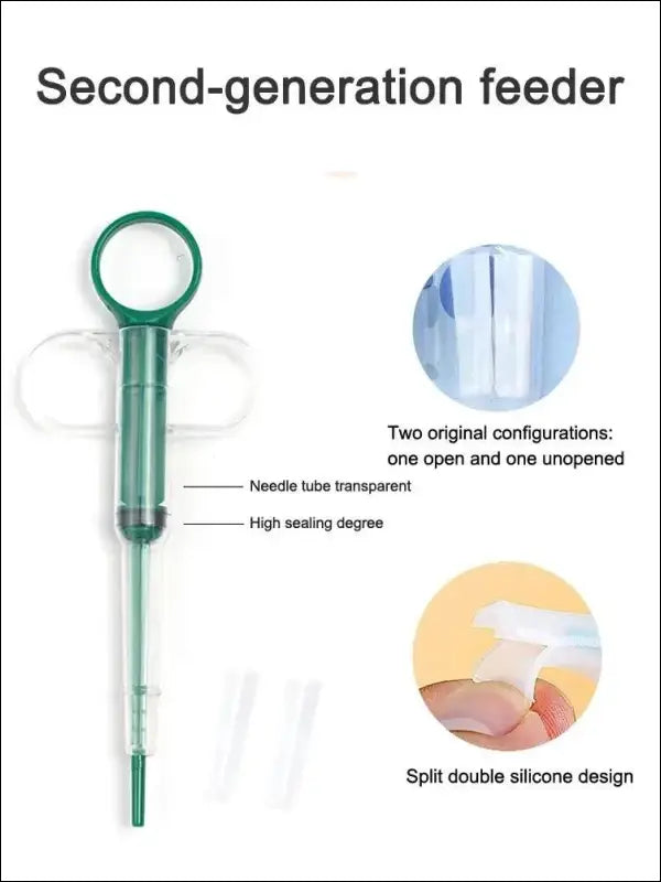 Pet Propulsive Silicone Drug Feeder for Dogs & Cats - Easy-to-Use Tablet Liquid Medicine Dispenser Safe Reusable