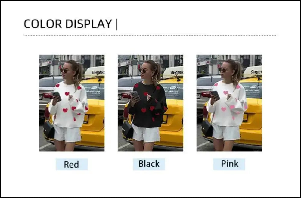 Plus Size Heart Pattern Sweater for Women | Valentine’s Day Casual Long Sleeve Drop Shoulder Pullover | Autumn Fashion