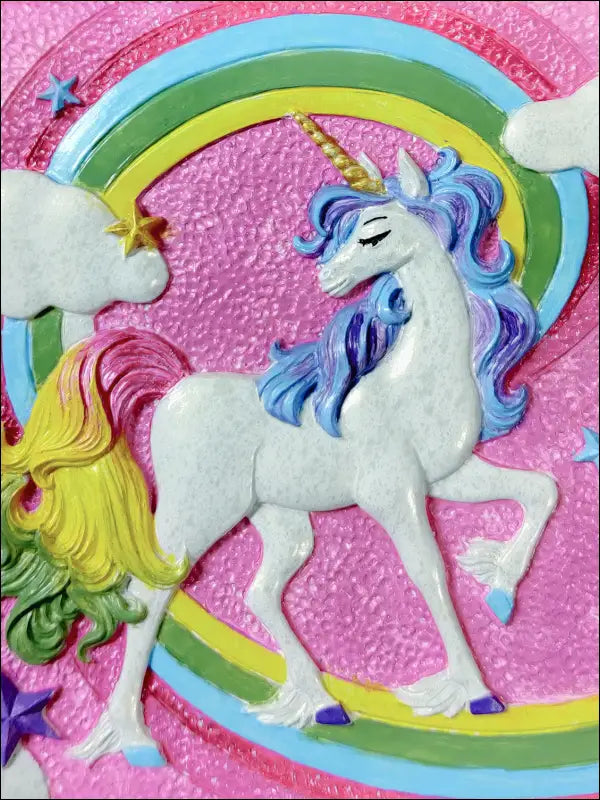 Relief Unicorn DIY 3D Oil Painting Kit - Unicore / One Size