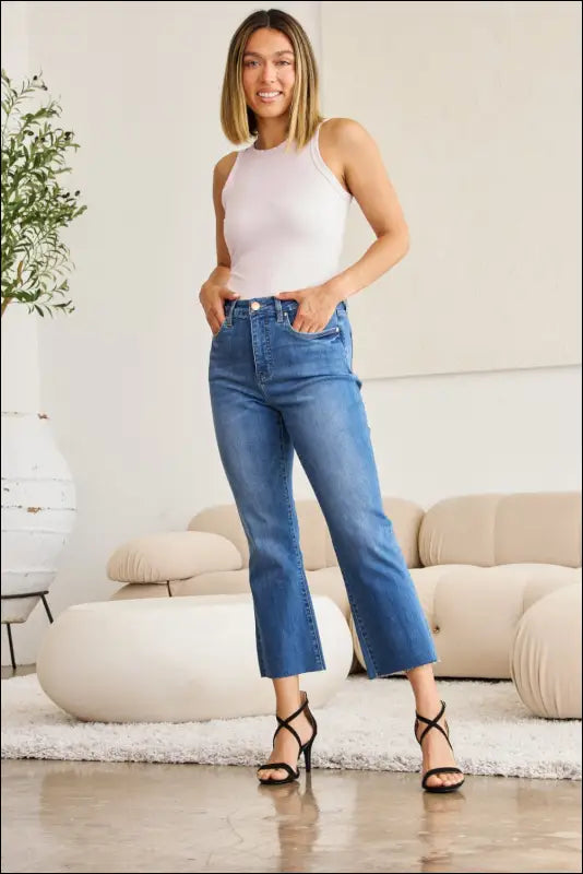 RFM Mini Mia Full Size Tummy Control High Waist Jeans