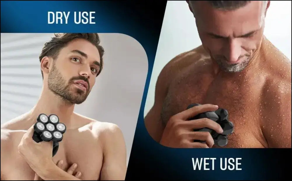 SEJOY 6-in-1 7D Head Shavers for Bald Men Electric Razor Waterproof Grooming Kit with Nose Hair Trimmer