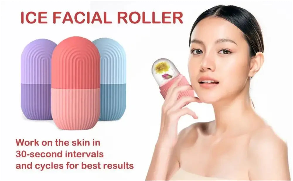 Silicone Ice Cube Trays for Beauty - Lifting Ball Face Massager Eye Roller Facial Contouring Acne Reduction Skin Care