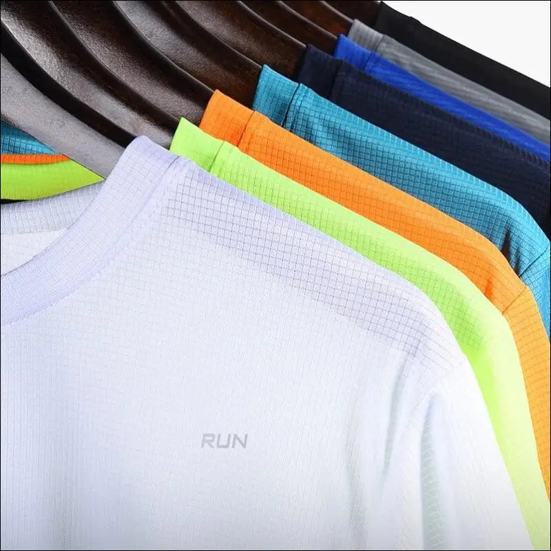 Summer Gym T-Shirt for Men Bodybuilding Short Sleeve Fitness Top Oversized Brazil Sports Jersey Quick Dry Men’s