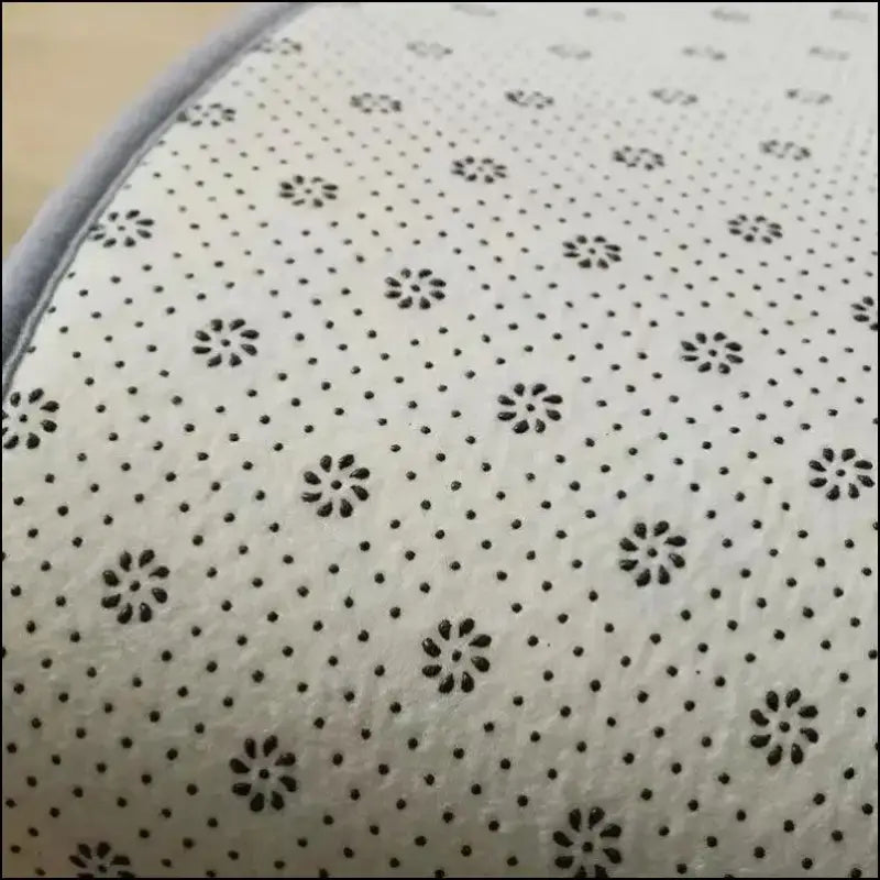 VIKAMA Silk Wool Rugs for Women’s Bedroom Soft Floor Mats Luxurious Room Carpet Foot Bed Sleeping Area