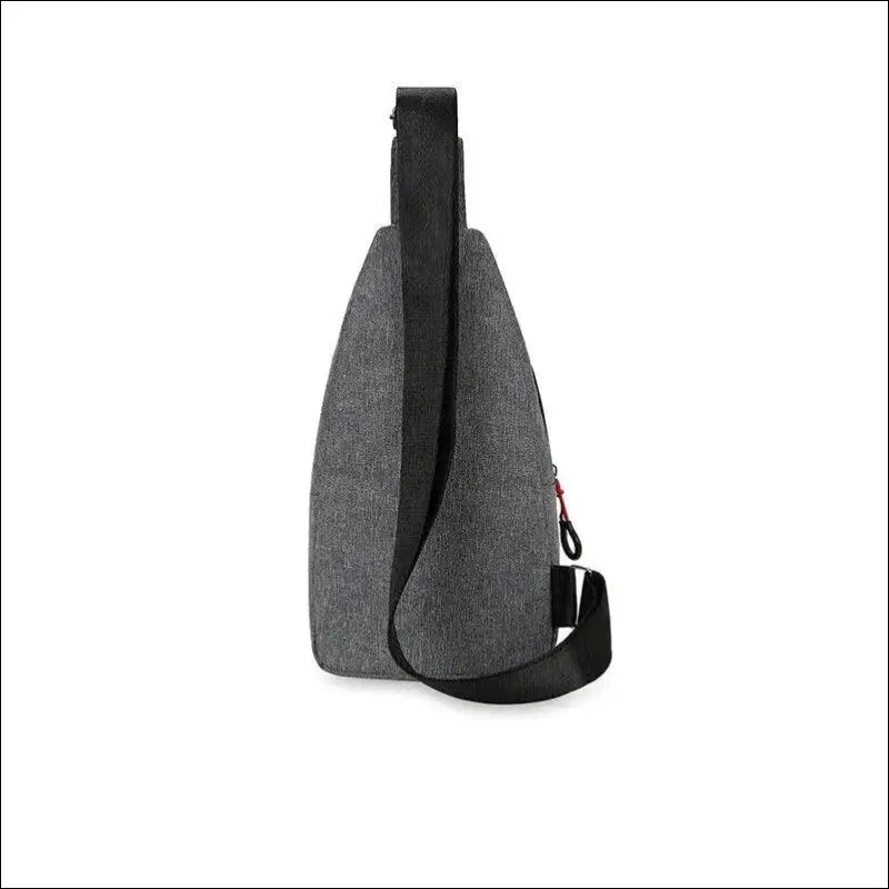 ’2024 Men’s Chest Bag - Casual Fashion Shoulder Crossbody Backpack for Cycling Korean Style’