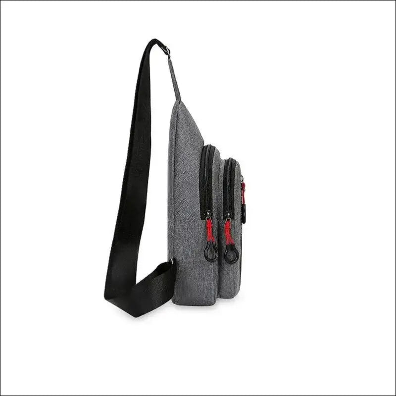 ’2024 Men’s Chest Bag - Casual Fashion Shoulder Crossbody Backpack for Cycling Korean Style’