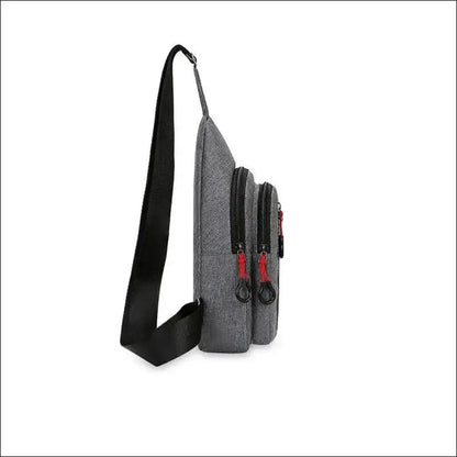 ’2024 Men’s Chest Bag - Casual Fashion Shoulder Crossbody Backpack for Cycling Korean Style’