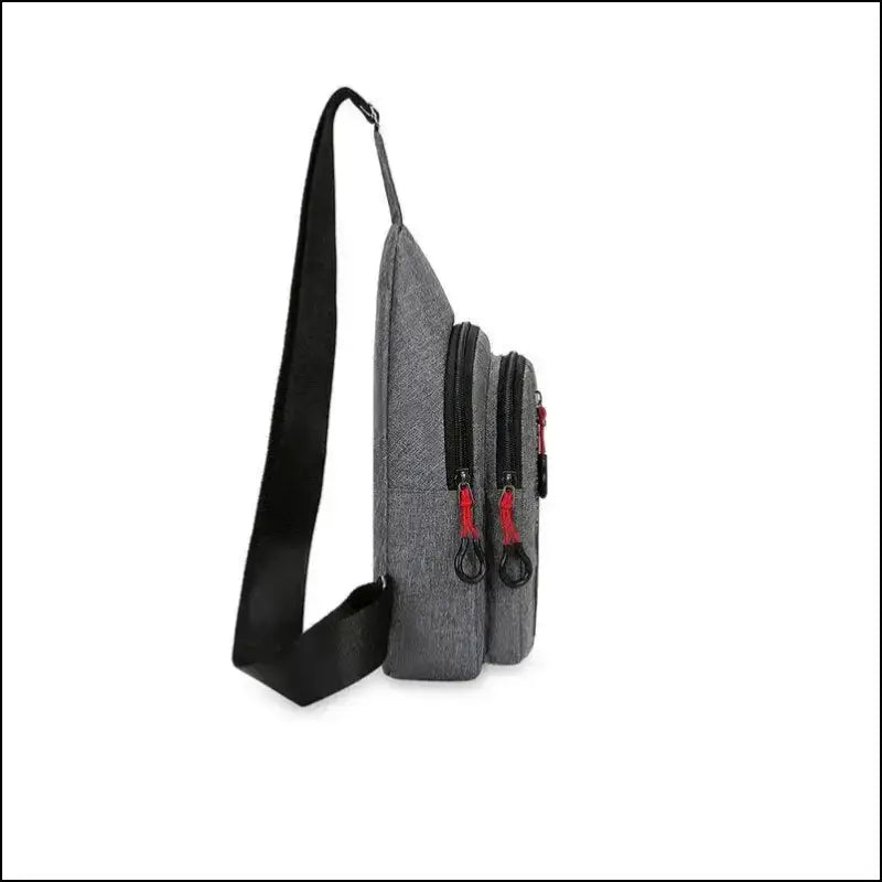 ’2024 Men’s Chest Bag - Casual Fashion Shoulder Crossbody Backpack for Cycling Korean Style’