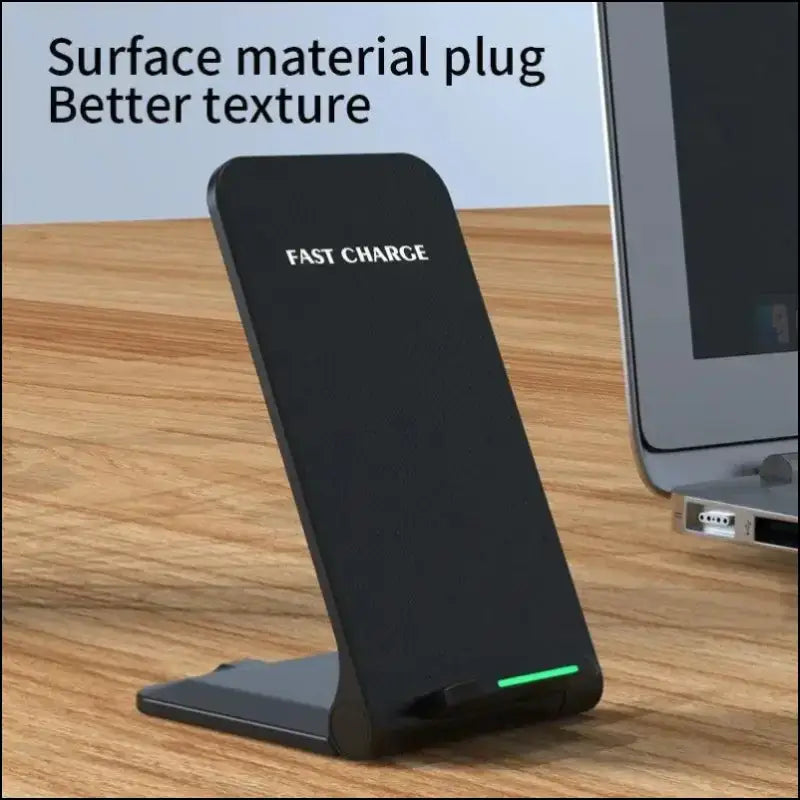 ’2024 Wireless Charger Station for iPhone 15 14 13 12 Pro Max 11 - Foldable Fast Charging Phone Stand Samsung & Xiaomi’
