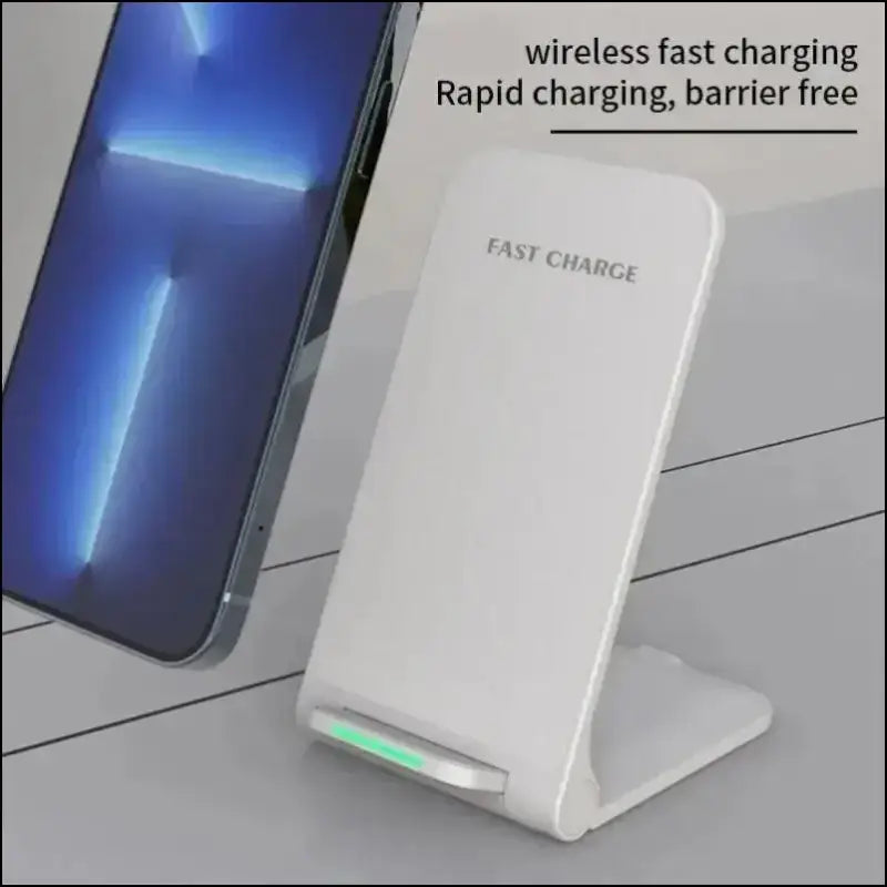 ’2024 Wireless Charger Station for iPhone 15 14 13 12 Pro Max 11 - Foldable Fast Charging Phone Stand Samsung & Xiaomi’