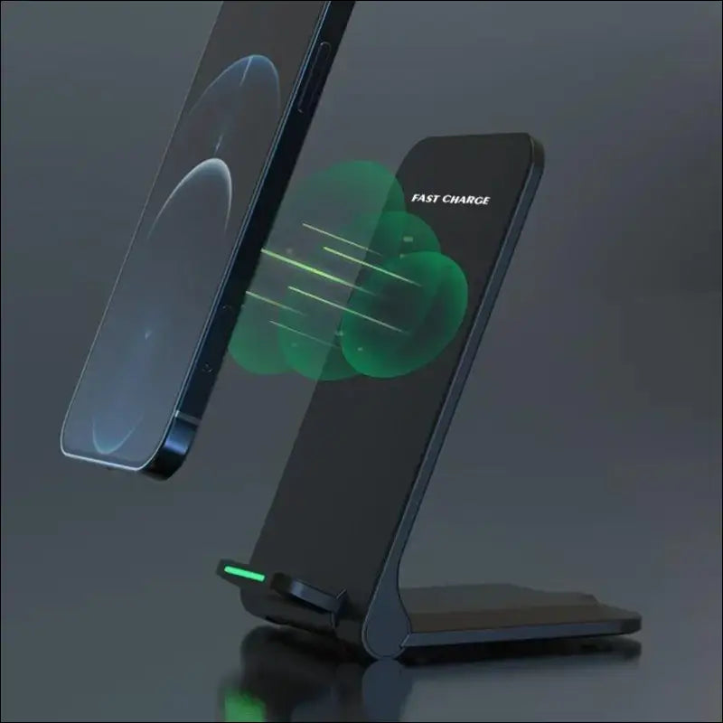 2024 Wireless Charger Station for iPhone 15 14 13 12 Pro Max & Samsung - Fast Charging Foldable Stand Xiaomi