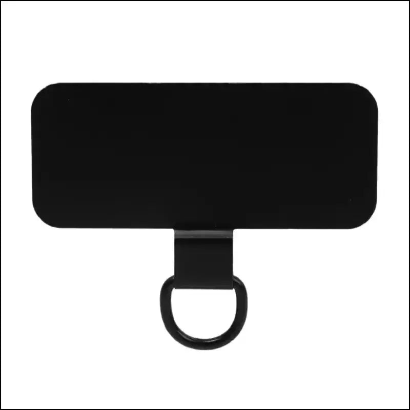 4/2PCS Ultra-thin Stainless Mobile Phone Lanyard Patch ears bent connector for a secure and convenient fit