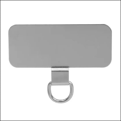 4/2PCS Ultra-thin Stainless Mobile Phone Lanyard Patch ears bent connector for a secure and convenient fit