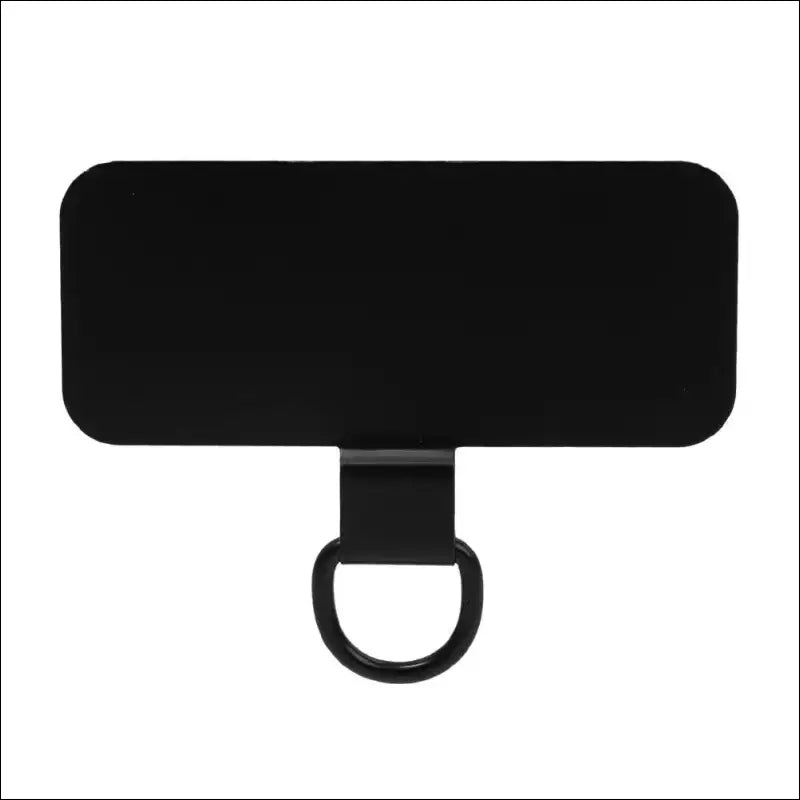 4/2PCS Ultra-thin Stainless Mobile Phone Lanyard Patch ears bent connector for a secure and convenient fit