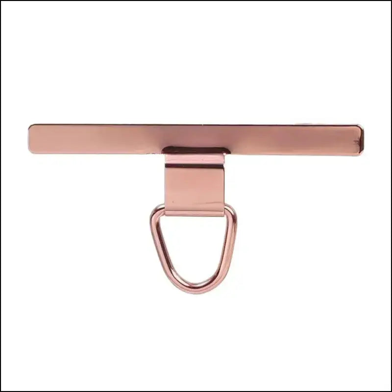 4/2PCS Ultra-thin Stainless Mobile Phone Lanyard Patch ears bent connector for a secure and convenient fit