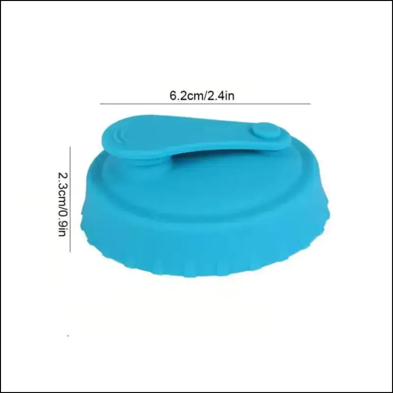 6 Colors Silicone Soda Can Lid | Reusable Stopper for Beer Juice Coke & Beverage Cans | Standard Fit Protector - 6Colors