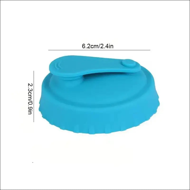 6 Colors Silicone Soda Can Lid | Reusable Stopper for Beer Juice Coke & Beverage Cans | Standard Fit Protector - 6Colors