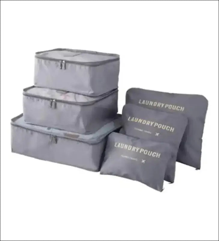 7/8/9/10 Pcs Travel Organizer Packing Cubes Set - Portable Luggage Storage Bags for Clothes Shoes & Accessories