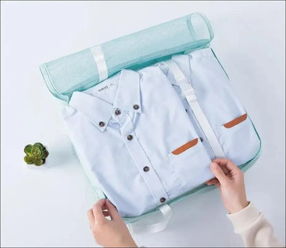 7/8/9/10 Pcs Travel Organizer Packing Cubes Set - Portable Luggage Storage Bags for Clothes Shoes & Accessories