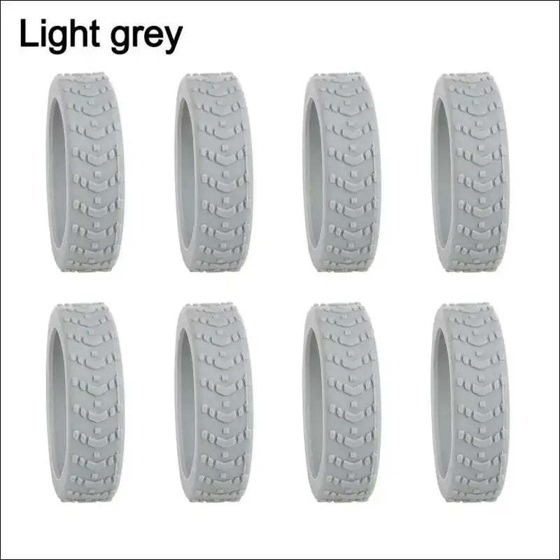 8pcs Travel Luggage Caster Shoes Silicone Suitcase Wheels Protection Cover Reduce Noise Trolley Box Casters