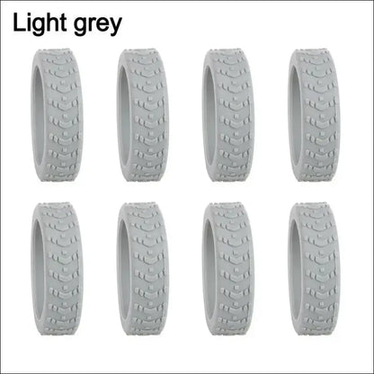 8pcs Travel Luggage Caster Shoes Silicone Suitcase Wheels Protection Cover Reduce Noise Trolley Box Casters