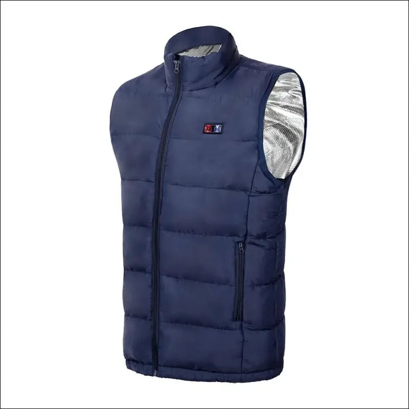 9 Heated Vest Zones Electric Jackets for Men & Women - Graphene Heat Coat USB Heating Sportswear Camping Outdoor