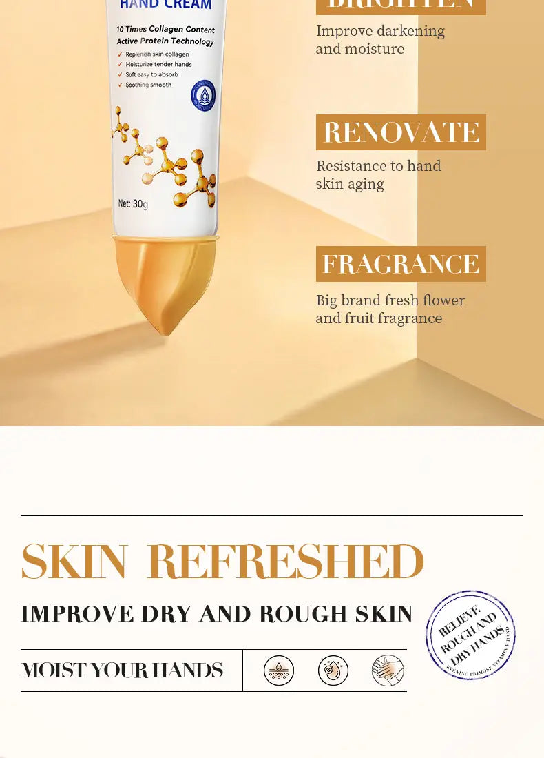 SADOER collagen anti-wrinkle hand cream hydrating moisturizing anti-cracking autumn and winter skin care