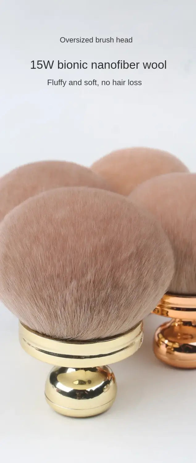 Extra Large Body Makeup Brush for Self Tanner Leg Bronzer Oval-shaped Flawless Kabuki Foundation
