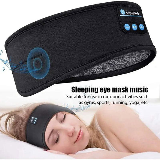 "Bluetooth Sports Headband Earphones & Sleep Mask - Wireless Music Headset" - AvoCart.US 