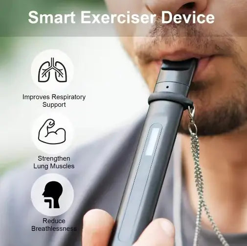 Lung Capacity Tester & Breathing Trainer