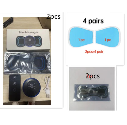 Mini Smart LCD Electrotherapy Massage Pad
